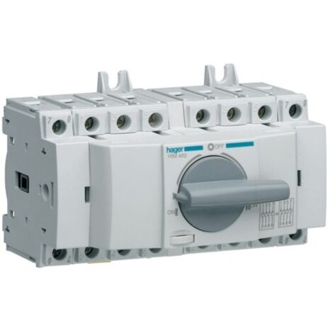 Commutat modulaire 4P 20A - APPAREILLAGE DE TETE HAGER HIM402 (1/2)