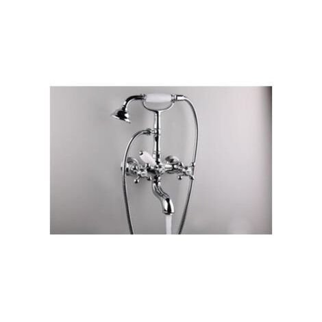 Mélangeur chromé bain-douche RETRO PARIGI - CRISTINA ONDYNA PG10251 (1/4)