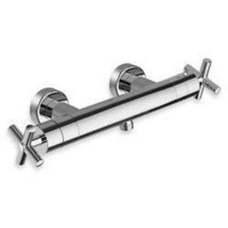 Cristina Ondyna – Douche thermostatique chrome finition métal – Largeur 200mm – Hauteur 300mm – Modèle EV45251 (1/4)
