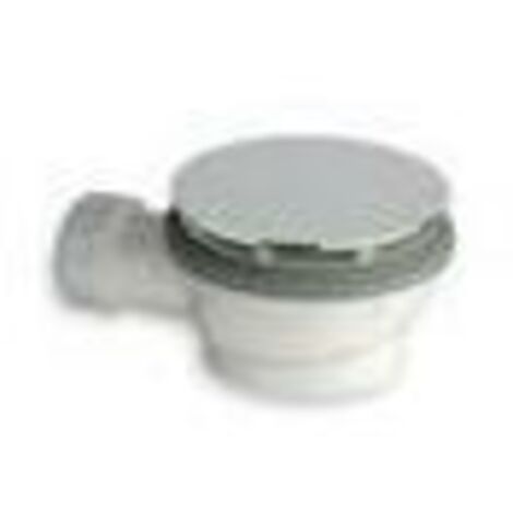 BONDE DE DOUCHE 90 mm FAIBLE ENCOMBREMENT COUVERCLE EXTRA PLAT CHROM - CRISTINA ONDYNA AD41051 (1/3)