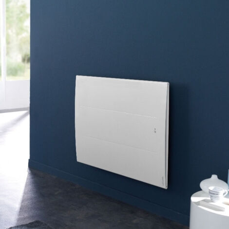 Atlantic – Radiateur à inertie bloc aluminium horizontal 1500W – Blanc – Technologie Cozytouch pour contrôle à distance – Dimensions 1058x615x110mm (1/10)