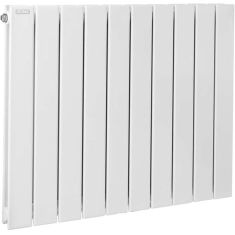 Radiateur à eau chaude FASSANE PREM S double à élément horizontal 885W ACOVA SHXD 070 074