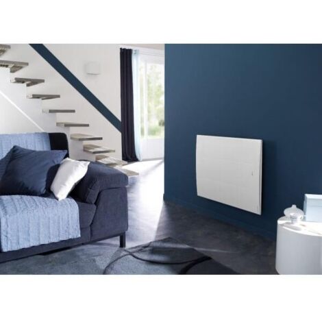 Atlantic – Radiateur à inertie 750W horizontal avec pilotage intelligent – Double corps de chauffe – Détection d'occupation – 503907 (1/10)