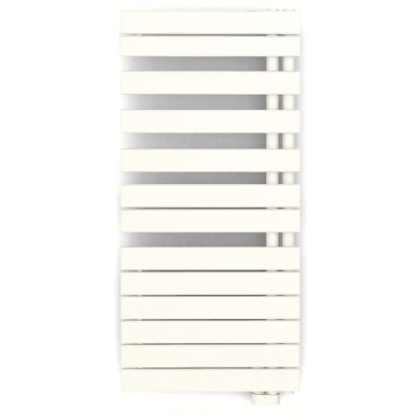 Acova – Radiateur sèche-serviettes électrique 1000W blanc – Double protection anticorrosion – Programmation via application – Éléments plats horizontaux