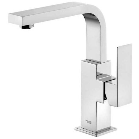 Mitigeur lavabo bec 35x15 mm. - TRES 106603 (1/2)