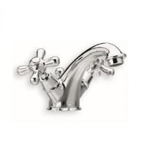 Mélangeur regular pour lavabo IMPERO + Vidage - CRISTINA ONDYNA IM21151 (1/2)