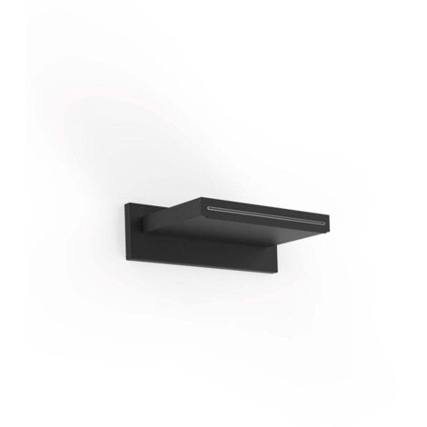 TRES 29990304NM COMPLEMENTOS DE DUCHA Rociador De Ducha A Pared Color Negro Mate - ref: 29990304NM (1/2)