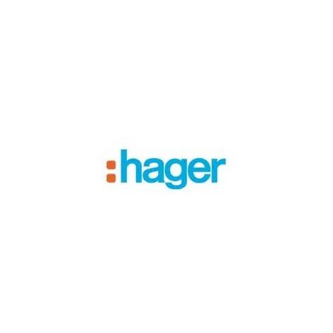 ESSENSYA Sortie de câble Titane HAGER WE156T