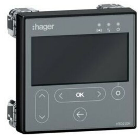 Afficheur porte h3+ - APPAREILLAGE DE TETE HAGER HTD210H (1/3)