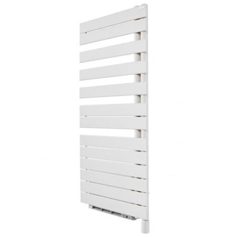 Radiateur sèche-serviettes eau chaude Fassane Spa Asym +Air ACOVA Couleur: Blanc - Dimensions: 171,3 x 55 x 10,6 cm - Sens: Pivot Droit - Puissance: 809 W