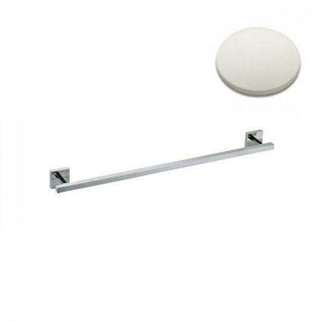 PORTE SERVIETTES QUATTRO 60 CM LAITON BLANC - CRISTINA ONDYNA QU21224 (1/4)