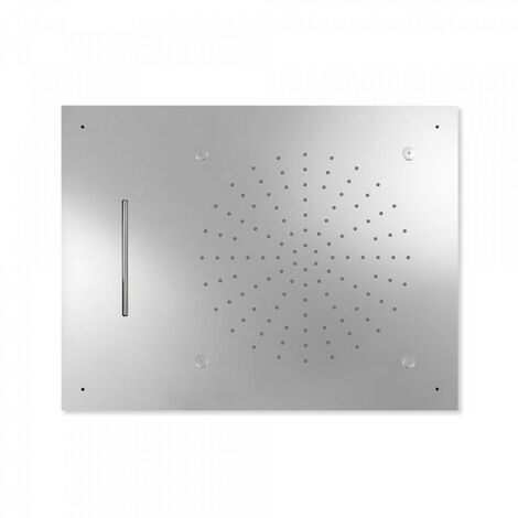 Douche acier inoxydable de tête anticalcaire 3 types de jet - TRES 29997101 (1/4)