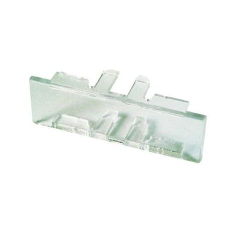 Urmet – Pièce porte-nom façade pour interphone – Compatible plaque 655 – Dimensions 46x15mm – Installation facile – RC39 - pl655
