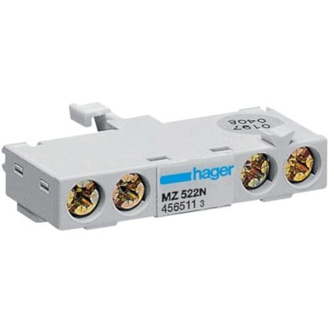 CA face av Disj.moteur 1F - DISJONCTEURS MULTI. HAGER MZ522N (1/2)