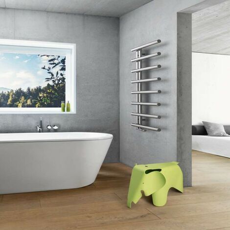 Sèche-serviette eau chaude CHIME 438W - CHI-180-050 ACOVA (1/4)