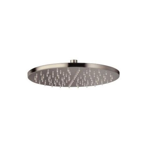 POMME DE DOUCHE RONDE DIAMETRE 30 LAITON METAL BROSSE - CRISTINA ONDYNA PD55877 (1/2)