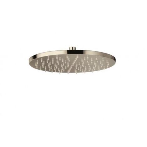 POMME DE DOUCHE RONDE DIAMETRE 30 LAITON METAL BRILLANT - CRISTINA ONDYNA PD55880 (1/2)