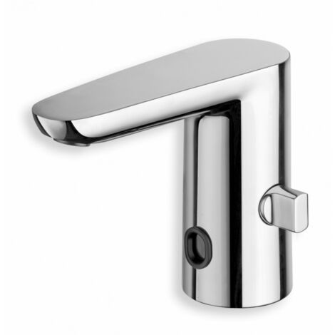 LAVABO QUIKTRONIC EAU CHAUDE EAU FROIDE ALIMENTATION SECTEUR CHROME - CRISTINA ONDYNA QT33951 (1/4)