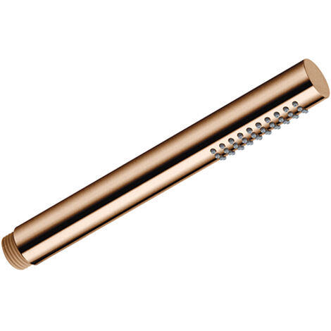 Douchette monojet laiton STYLO ronde - or rose brossé - Cristina Ondyna (1/2)