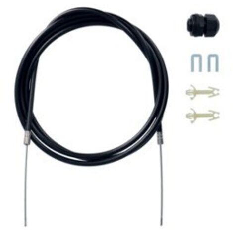 Interver.mécanique cable 1.5m - APPAREILLAGE DE TETE HAGER HXB071H (1/2)