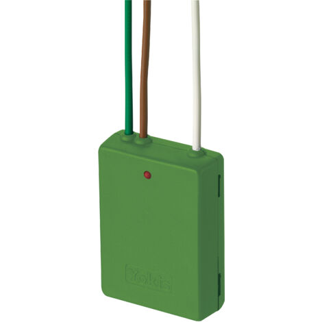 Émetteur radio encastrable 2 canaux E2BPP – Portée jusqu'à 250m – Fréquence 2,4 GHz – Indice IP54 – Compatible avec récepteurs Yokis
