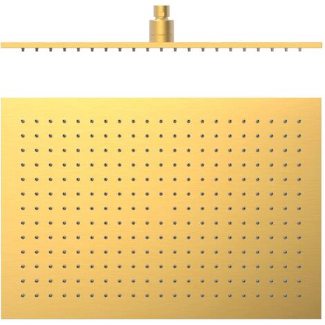 Douche de tête anticalcaire à rotule. 450x315 mm. - TRES 29963203OM (1/2)