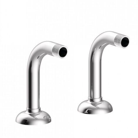 Colonnettes pour robinet de baignoire Chromé - TRES 24287101 (1/2)