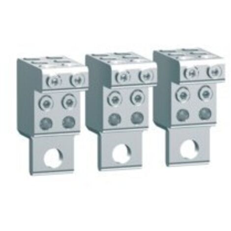 Cage P160 Cu/Al 3P 6x4-25mm² - APPAREILLAGE DE TETE HAGER HYS055H (1/2)