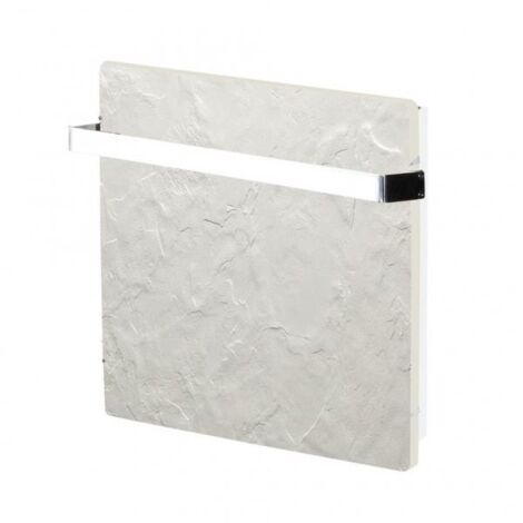 Sèche-serviette à inertie Wifi Blanc Quartz 1000W Carré - Valderoma BZ10BSW (1/2)