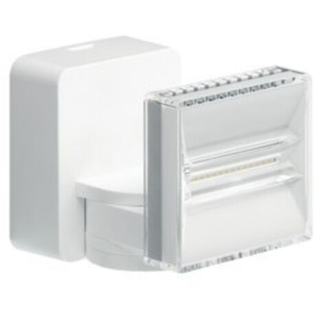 Proj LED 12W blanc - GESTION ECLAIRAGE HAGER EE636 (1/2)