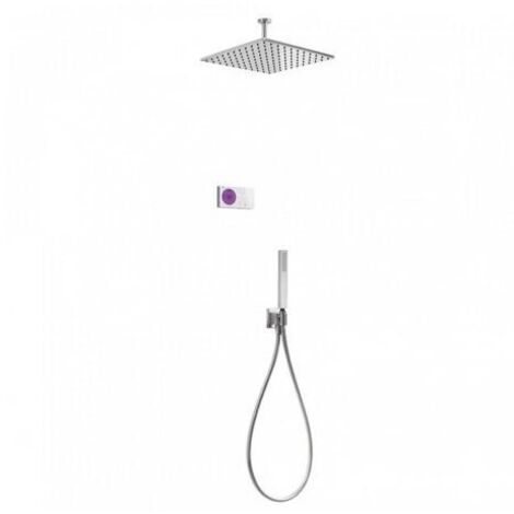Kit de douche thermostatique électronique et encastré (2 voies) SHOWER TECHNOLOGY - TRES 09286564 (1/4)