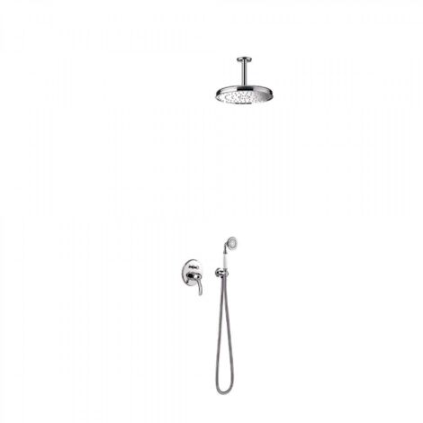 Kit douche à encastrer avec fermeture et réglage du débit - TRES 24218004 (1/2)