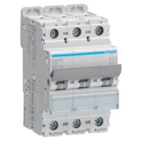 Disj.3P 15kA D-50A 3m - DISJONCTEURS MULTI. HAGER NSN350 (1/2)