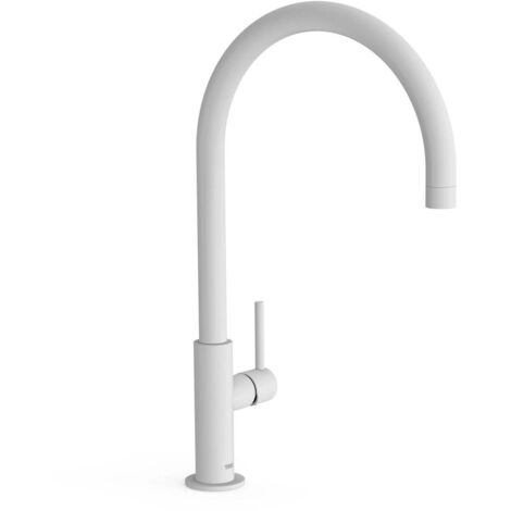 Mitigeur lavabo Blanc Mat STUDY COLORS - TRES - 26290401BM (1/2)