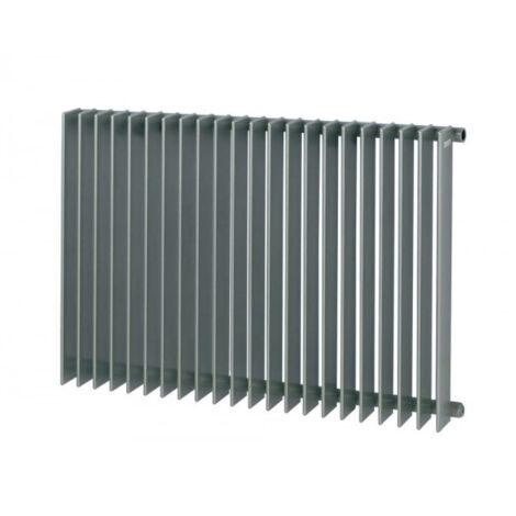 Acova – Radiateur eau chaude en acier horizontal simple 172W – Hauteur 70mm, largeur 8mm, saillie 130mm – Kit de robinets thermostatiques inclus – RX04050020 (1/2)