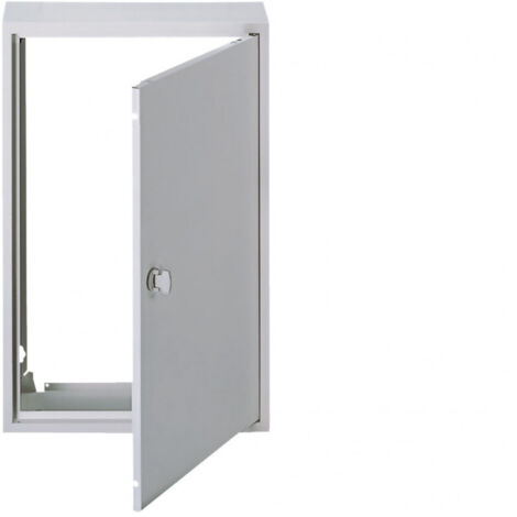 Hager – Coffret électrique nu 13M – 3 rangées – 12 modules – Indice de protection IP65 – Pour installation en extérieur (1/2)