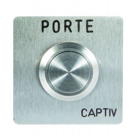 Gravure s/plaque inox d'un mot - URMET 9904/5