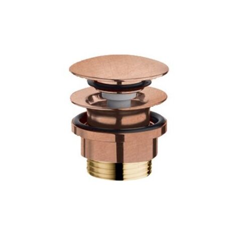 Bonde Lavabo Up&Down Laiton Or Rose Brosse 5-55 Mm - CRISTINA ONDYNA UD42534P (1/3)