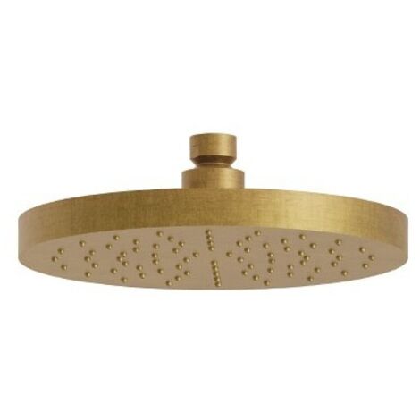 Pomme De Douche Laiton Ronde D. 19 Cm Or Brosse Pvd Robinetterie HYDROTHERAPIE - CRISTINA ONDYNA PD01496P (1/2)