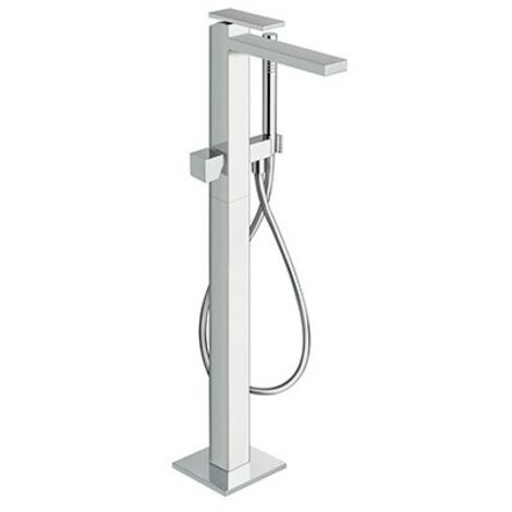 Bain Douche Tabula Monocolonne Sur Pied Sans Mecanisme Chrome Robinetterie TABULA - CRISTINA ONDYNA TA18951 (1/2)