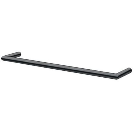 Porte Serviette Ambiente 40 Cm Chrome Noir Brosse Robinetterie AMBIENTE - CRISTINA ONDYNA AM21175