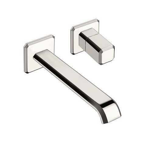 FACADE MITIGEUR ENCASTRE ITALY LARGE POIGNEE CHROME AVEC VIDAGE UP&D ITALY - CRISTINA ONDYNA IT25951 (1/2)