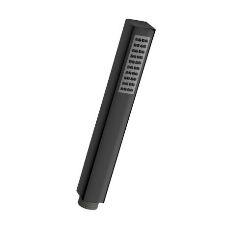 Douchette Monojet Anticalcaire Carre Chrome Noir Robinetterie HYDROTHERAPIE - CRISTINA ONDYNA PD11472 (1/2)