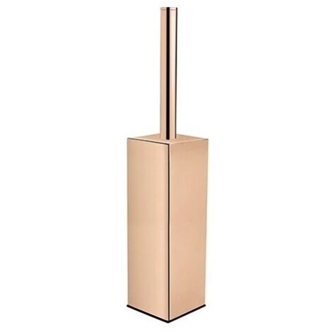 Porte Balai A Poser Domino Or Rose Brosse Robinetterie DOMINO - CRISTINA ONDYNA QU25346P
