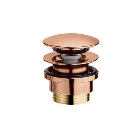 Bonde Lavabo Up&Down Laiton Nf Or Rose 5-55 Mm Pvd Robinetterie VIDAGES - CRISTINA ONDYNA UD42546P (1/3)