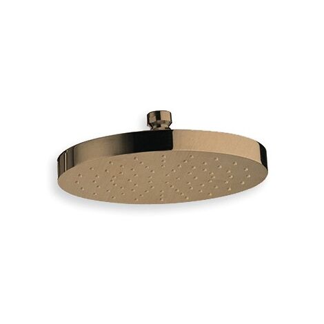 Pomme de douche ronde D. 19 cm Or Rose Brosse Pvd HYDROTHERAPIE - CRISTINA ONDYNA PD01434P (1/2)