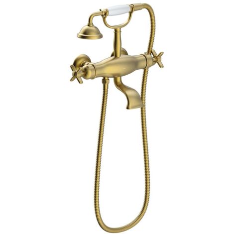 Mélangeur Bain‑douche thermostatique Laiton Vieilli Mat - TRES 24217609LM (1/2)