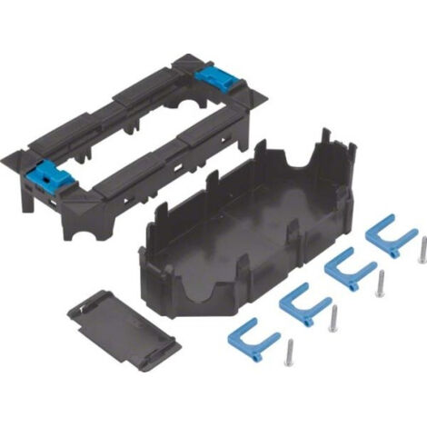 Supp pour appareillage 6 mod - GOULOTTE INSTALLATIO HAGER GTVR300 (1/3)