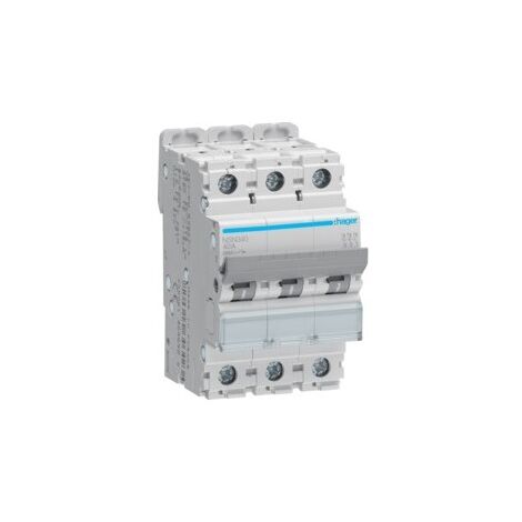 Disj.3P 20kA D-40A 3m - DISJONCTEURS MULTI. HAGER NSN340 (1/2)