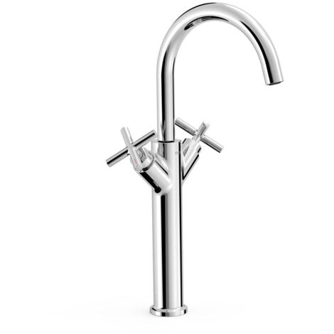 Mélangeur XXL pour lavaboAvec volants Chrome - TRES 28380301 (1/2)